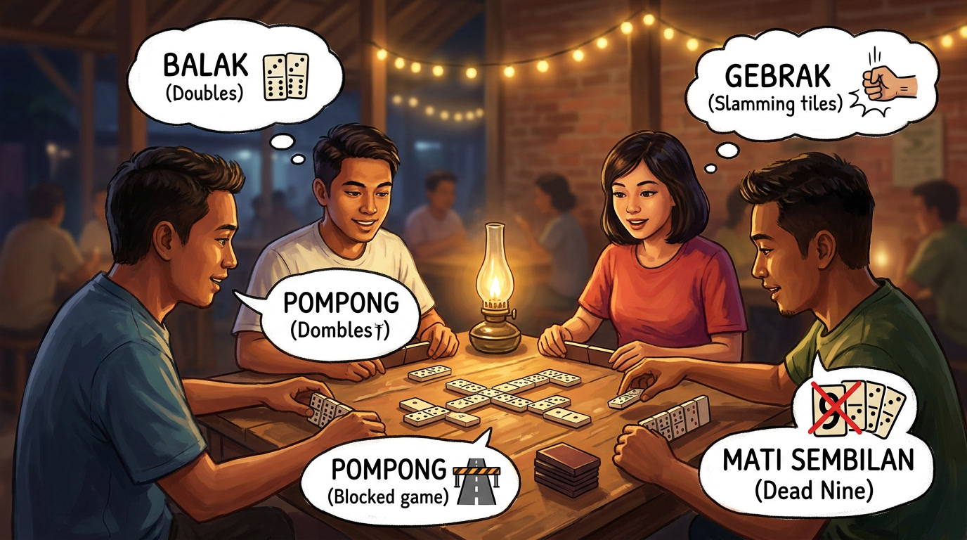istilah permainan gaple